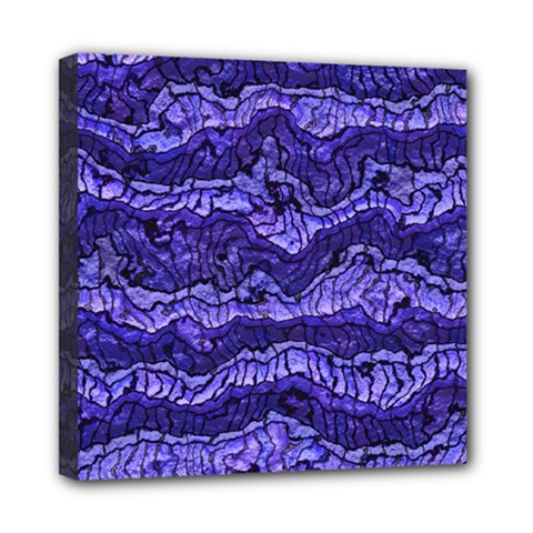 Alien Skin Blue Mini Canvas 8  X 8 