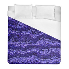 Alien Skin Blue Duvet Cover Single Side (twin Size)