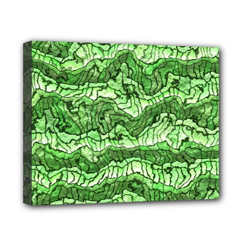 Alien Skin Green Canvas 10  X 8 