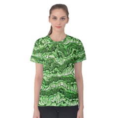 Alien Skin Green Women s Cotton Tees