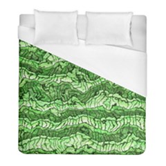 Alien Skin Green Duvet Cover Single Side (twin Size)