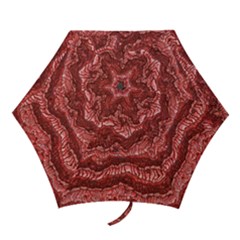 Alien Skin Red Mini Folding Umbrellas