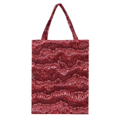 Alien Skin Red Classic Tote Bags by ImpressiveMoments