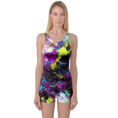 Colour Splash G264 Women s Boyleg One Piece Swimsuits by MedusArt