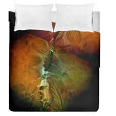 Beautiful Abstract Floral Design Duvet Cover (full/queen Size)