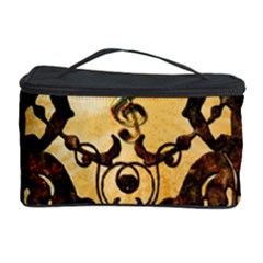 Clef With Awesome Figurative And Floral Elements Cosmetic Storage Cases