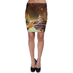 Wonderful Undergraund World Bodycon Skirts by FantasyWorld7