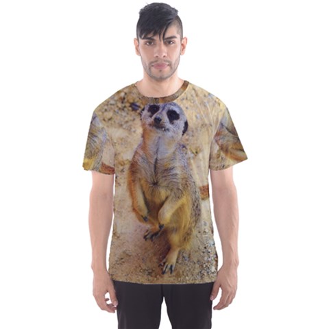 Lovely Meerkat 515p Men s Sport Mesh Tees by ImpressiveMoments