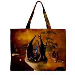 The Forgotten World In The Sky Zipper Tiny Tote Bags