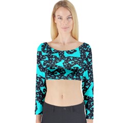 Long Sleeve Crop Top (tight Fit)