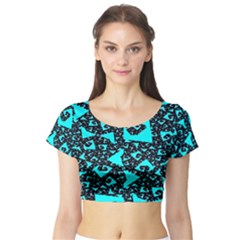 Short Sleeve Crop Top (tight Fit)