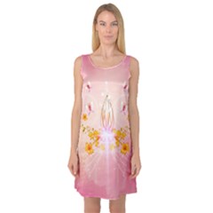 Sleeveless Satin Nightdress