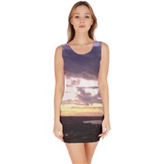  Sunset Over The Valley Bodycon Dresses