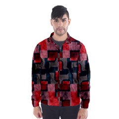 Textured Shapes Wind Breaker (men)