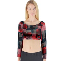 Long Sleeve Crop Top (tight Fit)