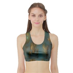 Women s Sports Bra With Border