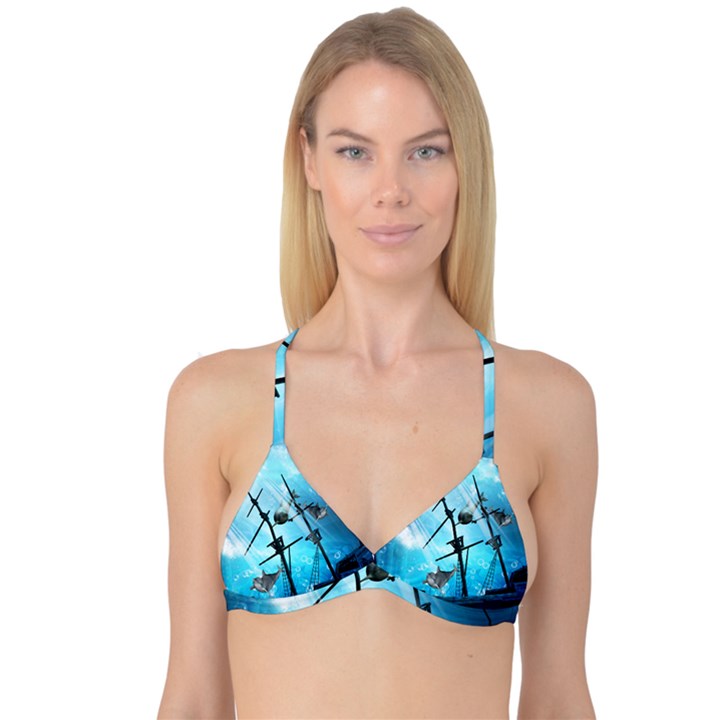 Reversible Tri Bikini Top