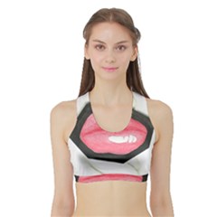 Women s Sports Bra With Border