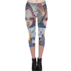 World Peace Capri Leggings