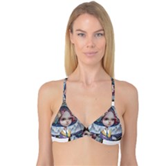 Reversible Tri Bikini Top by YOSUKE