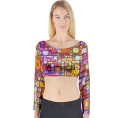 Long Sleeve Crop Top (tight Fit)