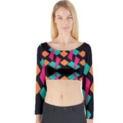 Long Sleeve Crop Top (tight Fit)