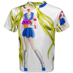 Sailor Moon Men s Cotton Tees by CMJshop