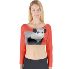 Long Sleeve Crop Top (tight Fit)