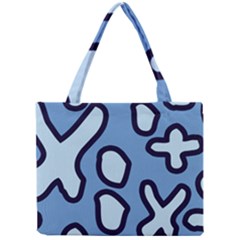 Blue Maths Signs Tiny Tote Bags