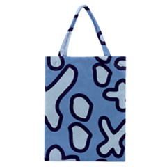 Blue Maths Signs Classic Tote Bags