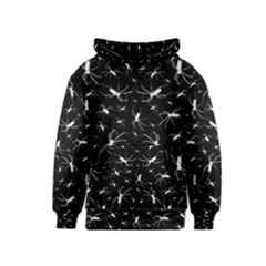 Spiders Pattern Print Kid s Pullover Hoodies by dflcprintsclothing