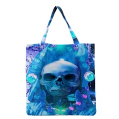 Skull Worship Grocery Tote Bags