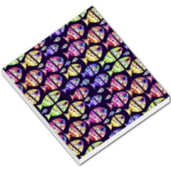 Colorful Fishes Pattern Design Small Memo Pads