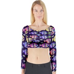 Long Sleeve Crop Top (tight Fit)