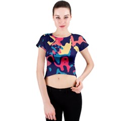 Crew Neck Crop Top by LalyLauraFLM