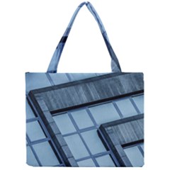 Abstract View Of Modern Buildings Tiny Tote Bags