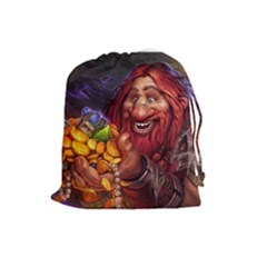 Hearthstone Gold Drawstring Pouches (Large) 