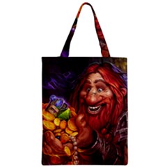 Hearthstone Gold Zipper Classic Tote Bags