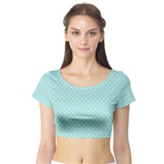 Short Sleeve Crop Top (tight Fit)