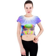 Crew Neck Crop Top