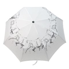 When Titans Collide 5x7 Folding Umbrellas