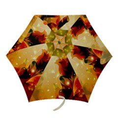 Awesome Colorful, Glowing Leaves  Mini Folding Umbrellas