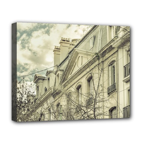 Neoclassical Style Buildings In Buenos Aires Argentina Deluxe Canvas 20  X 16  