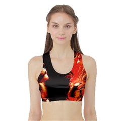 Women s Sports Bra With Border