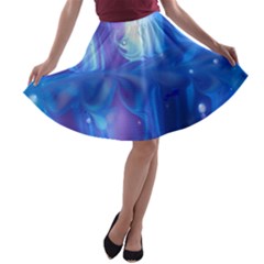 Wings A-line Skater Skirt