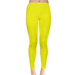 Bright Yellow Leggings  by 4SeasonsDesigns