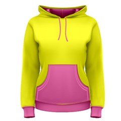 Yellow Pink Women s Pullover Hoodie