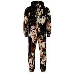 Dark Roses Hooded Jumpsuit (men)  by LovelyDesigns4U