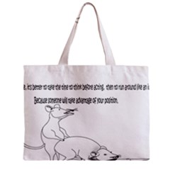 Better To Take Time To Think Zipper Tiny Tote Bags