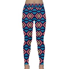 Rhombus  Pattern Yoga Leggings